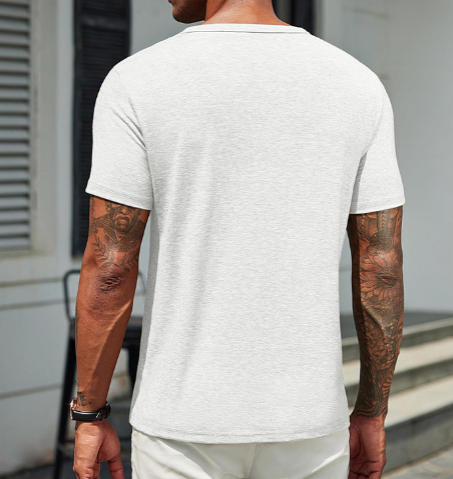 Heren Classic T-Shirt - Comfortabel Dagelijks Shirt