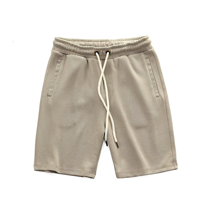 Heren klassieke shorts met trekkoord - Casual fit - Khaki