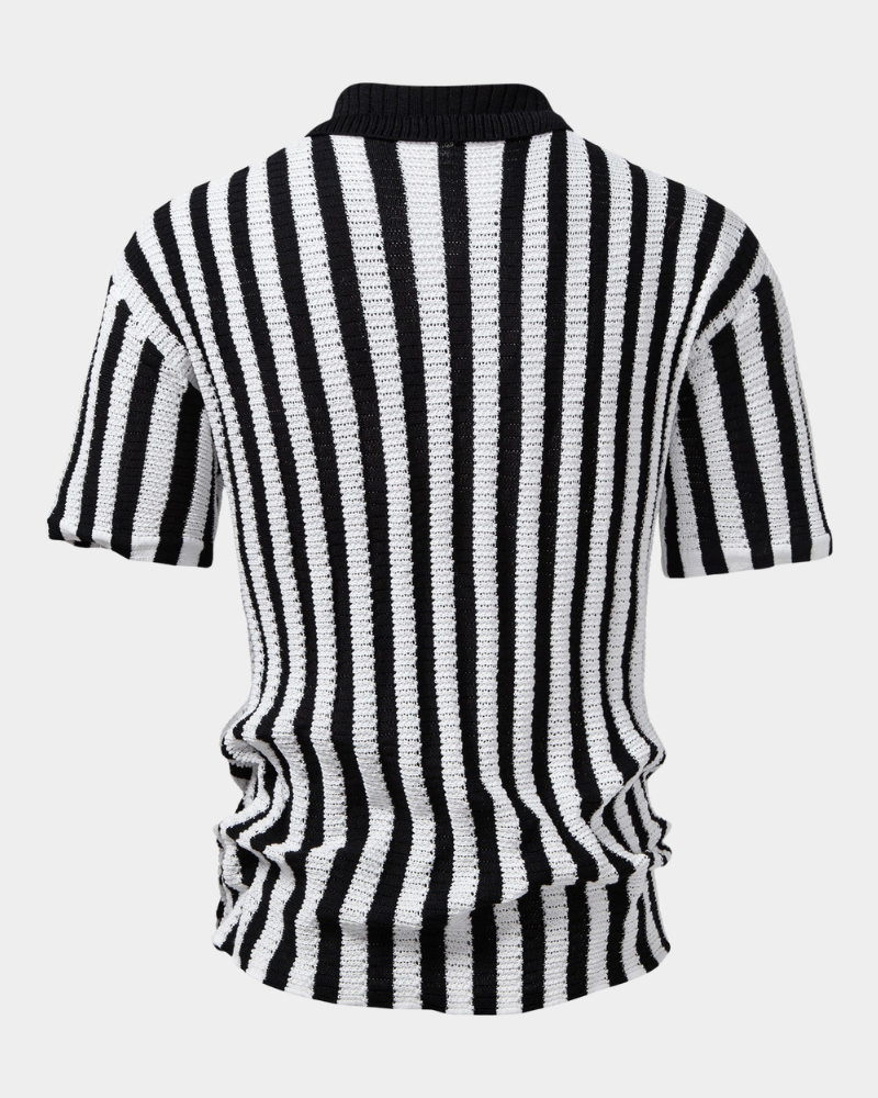 Heren Korte Mouw Overhemd - Casual Comfort