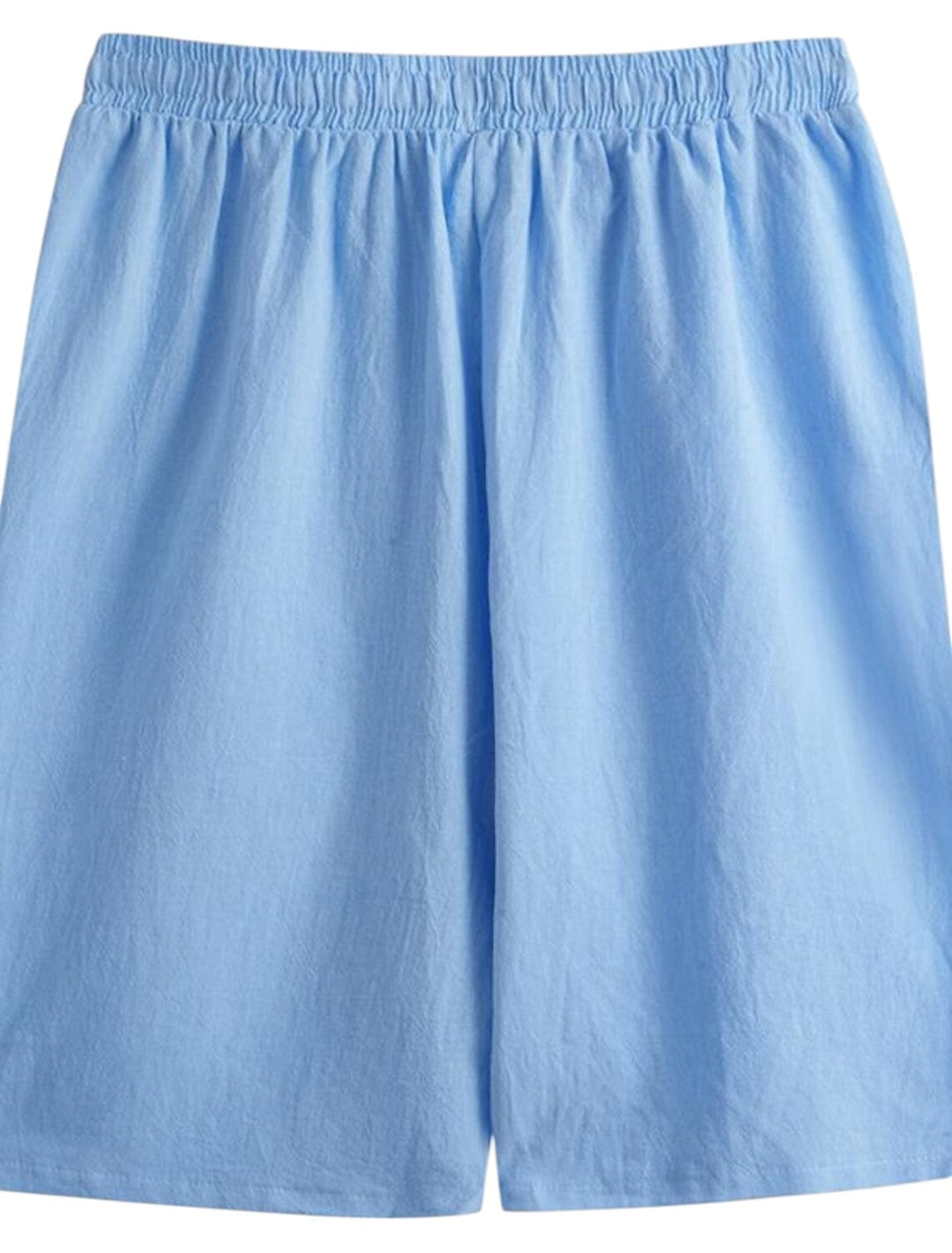 Heren linnen shorts - klassieke zomerfit