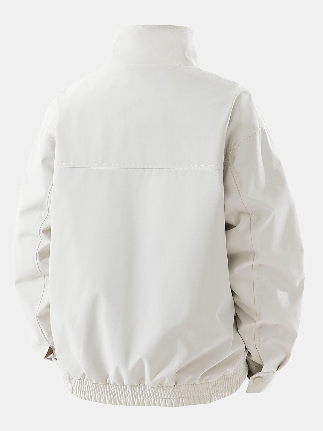 Heren Motorsport Bomber Jacket met Geborduurd Patches - Relaxed Fit
