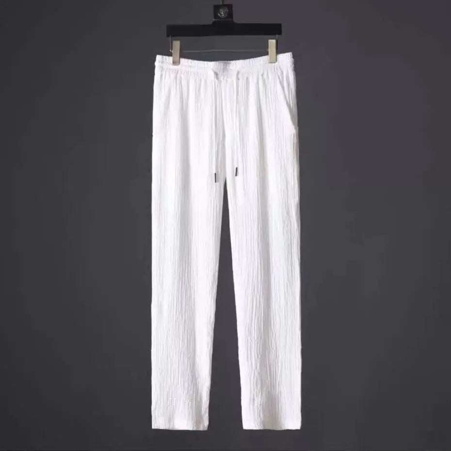 Heren Poloshirt en Broek Set - Klassieke Zomercombo