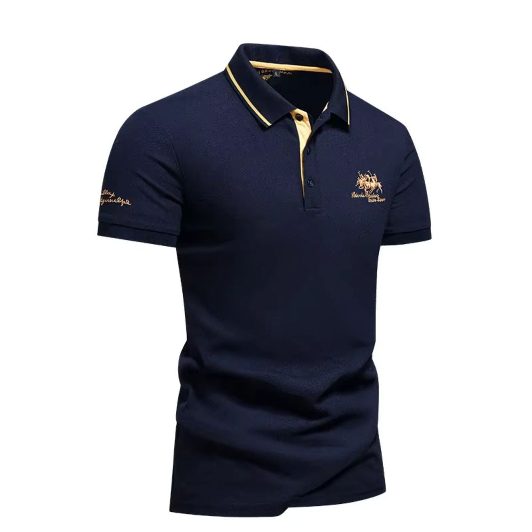 Heren Poloshirt met Knopen - Klassieke Everyday Stijl