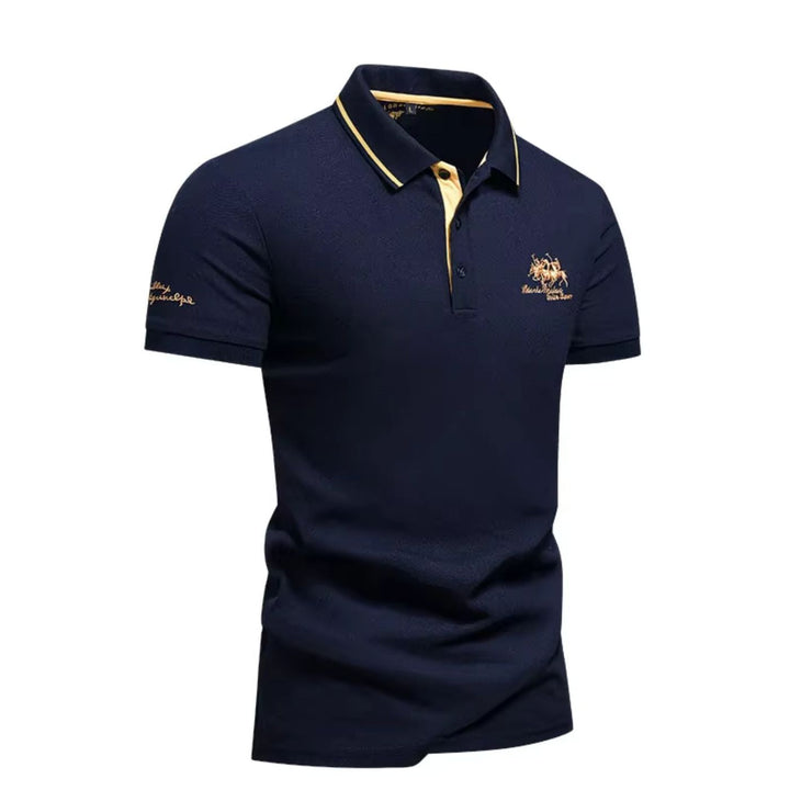Heren Poloshirt met Knopen - Klassieke Everyday Stijl