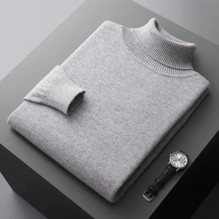 Heren Relaxed-Fit Coltrui in grijs, Comfortabele Pasvorm