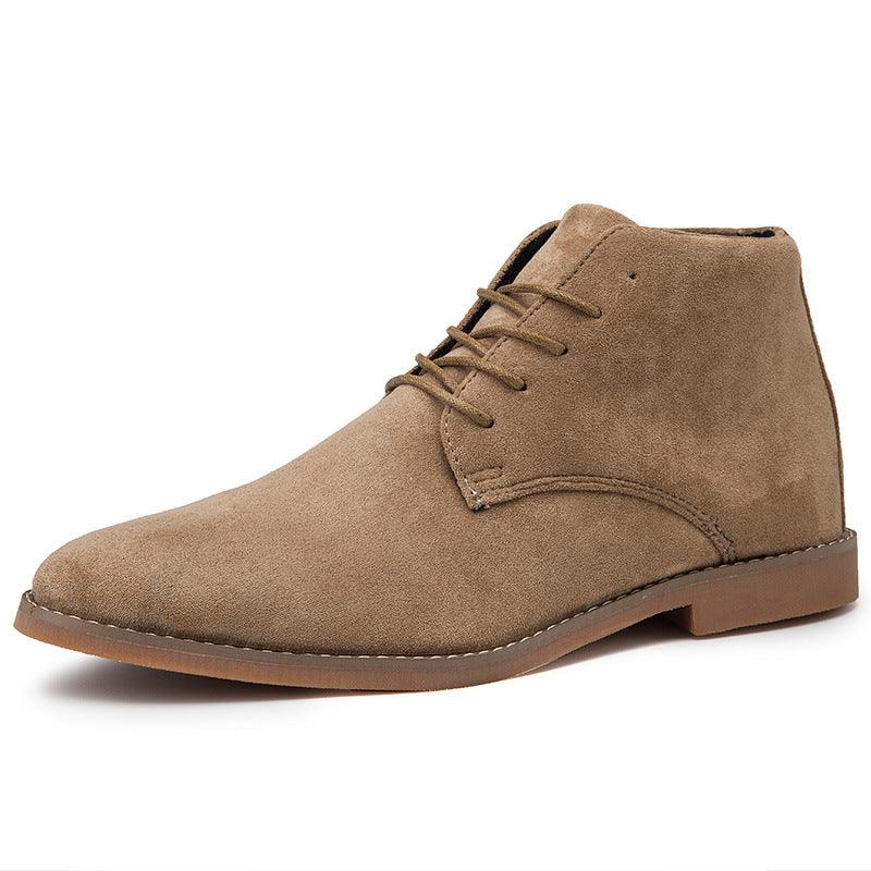Heren Ronde Neus Veterschoenen - Klassieke Laarzen