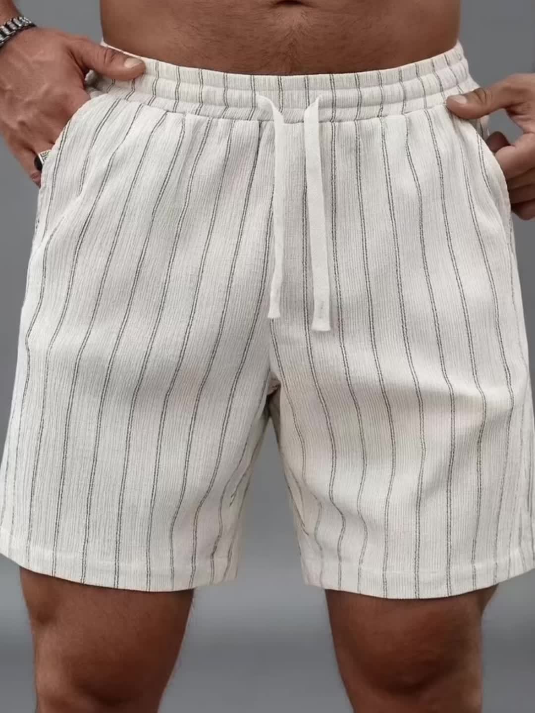 Heren Shorts met Kordelzug - Ontspannen Pasvorm