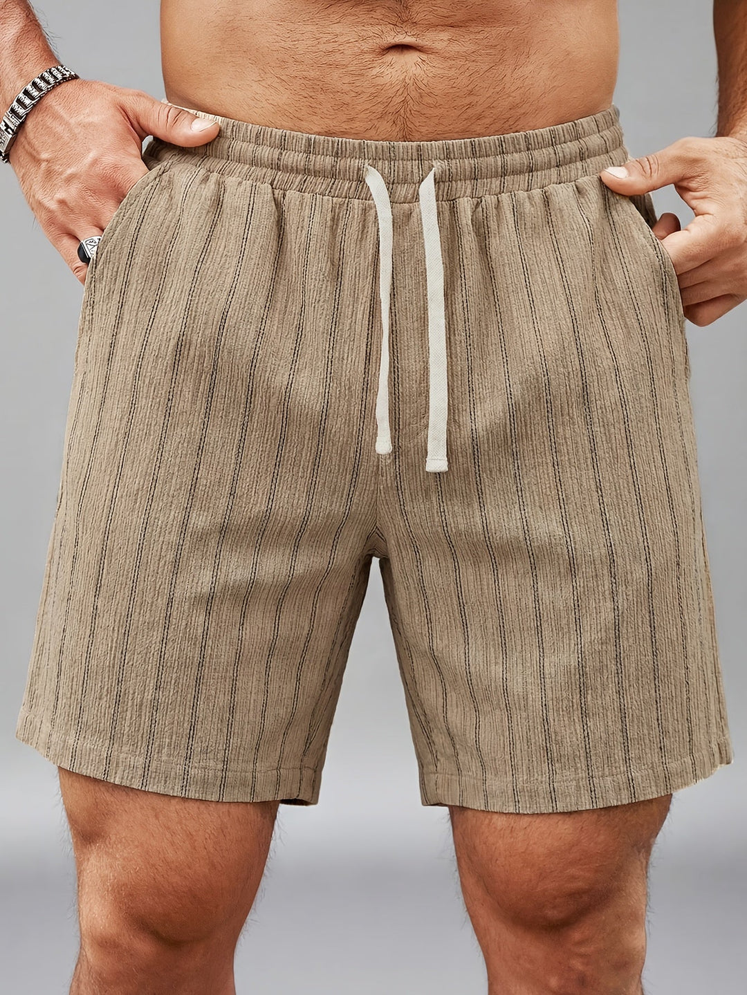 Heren Shorts met Kordelzug - Ontspannen Pasvorm