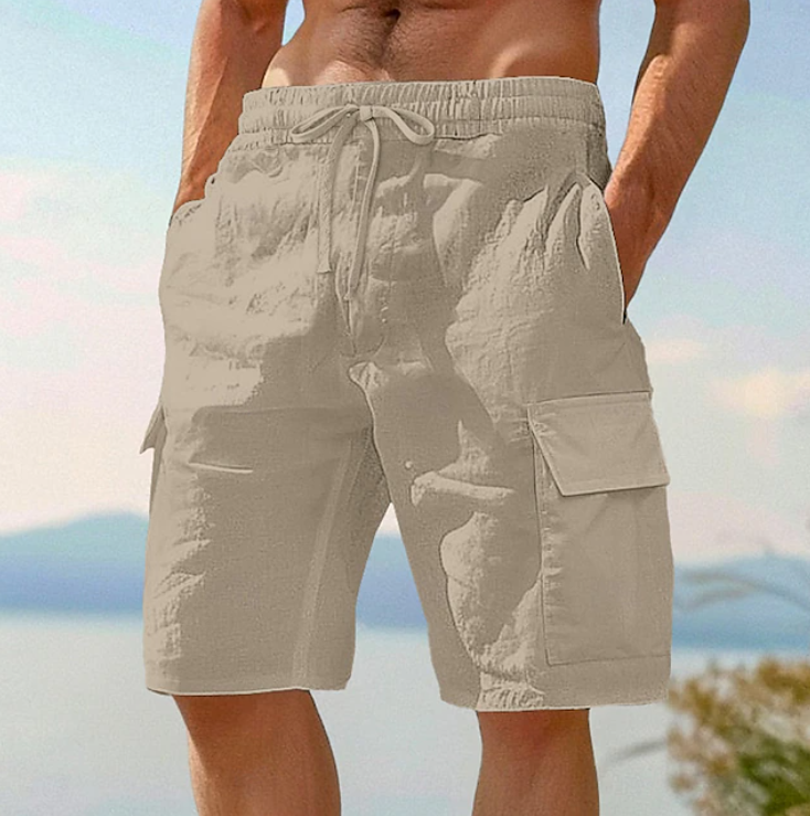 Heren Shorts Zomer - Casual Comfort Fit - Beige
