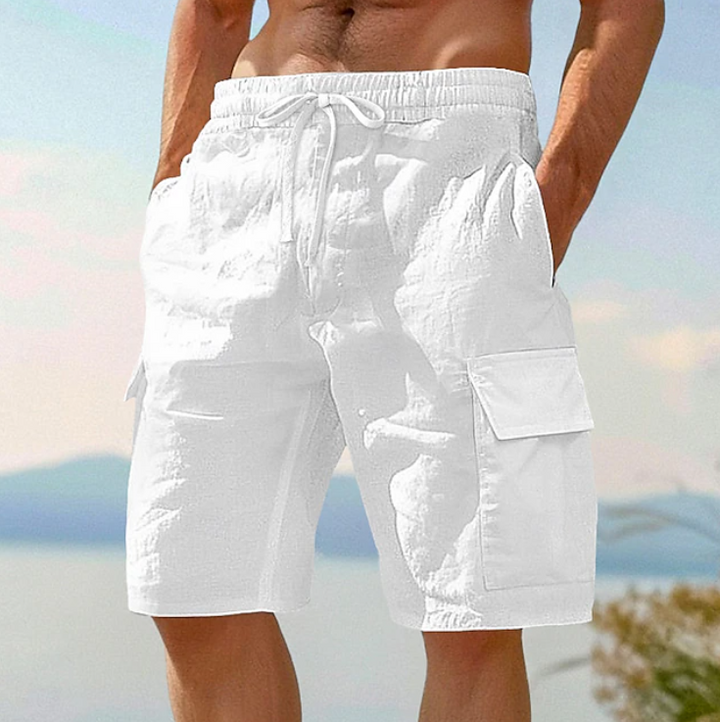 Heren Shorts Zomer - Casual Comfort Fit - Wit