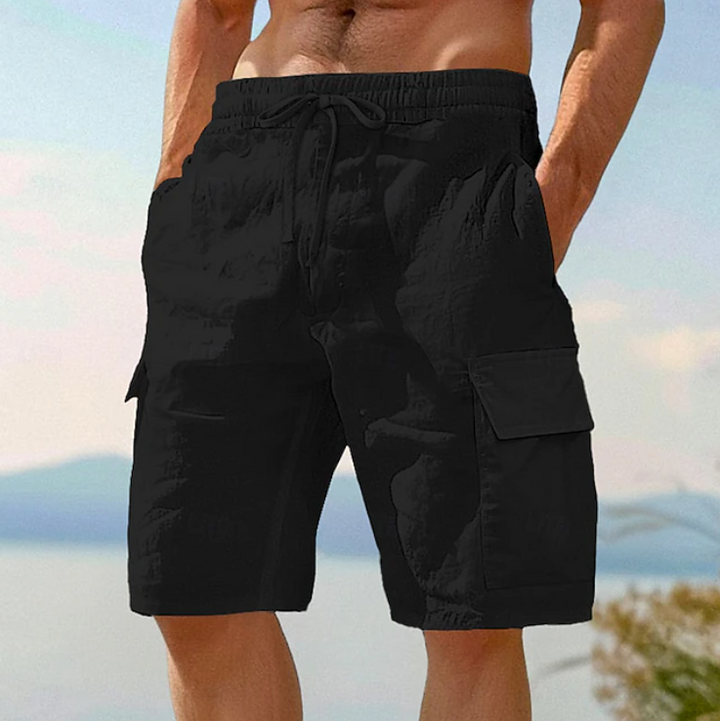 Heren Shorts Zomer - Casual Comfort Fit - Zwart