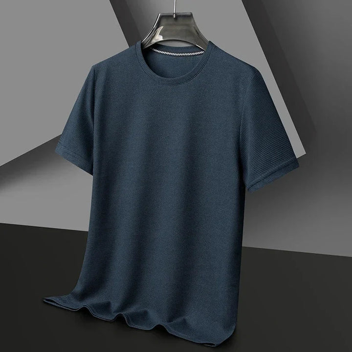 Heren T-Shirt Ronde Hals - Klassieke Basis - Blauw