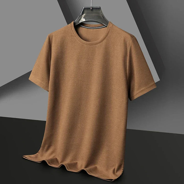 Heren T-Shirt Ronde Hals - Klassieke Basis - Bruin