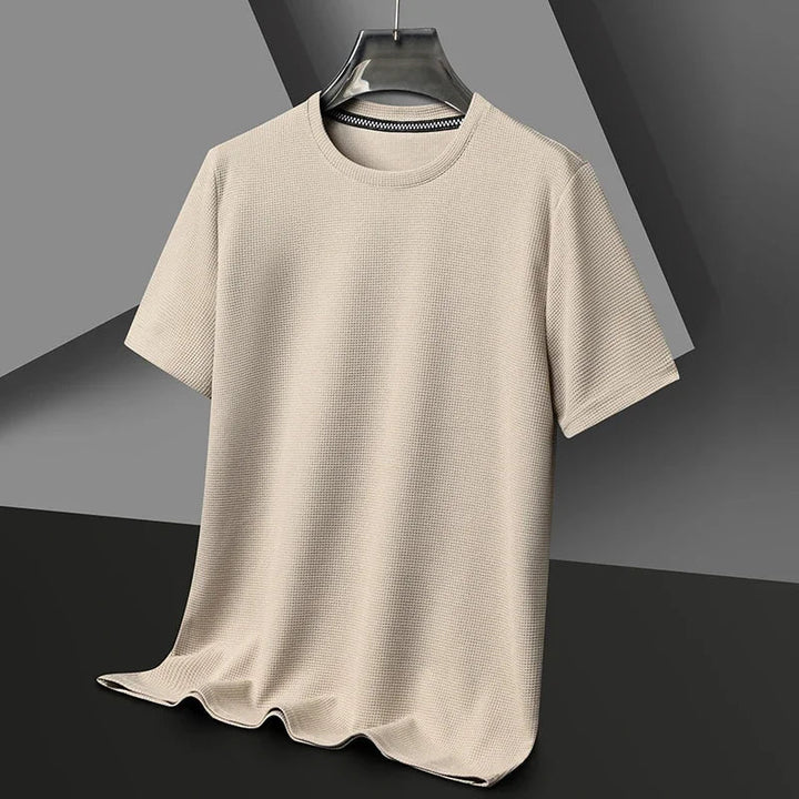 Heren T-Shirt Ronde Hals - Klassieke Basis - Khaki