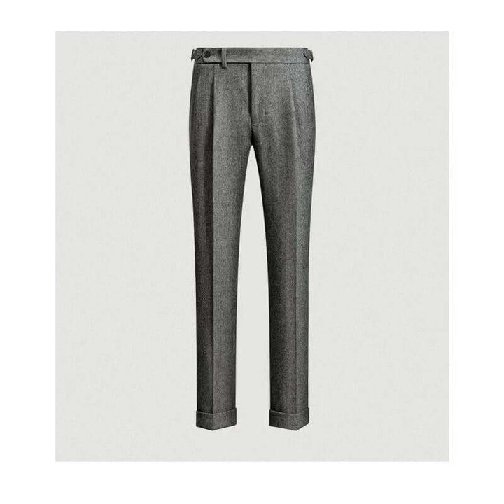 Heren Tweed Broek - Vintage Casual Look