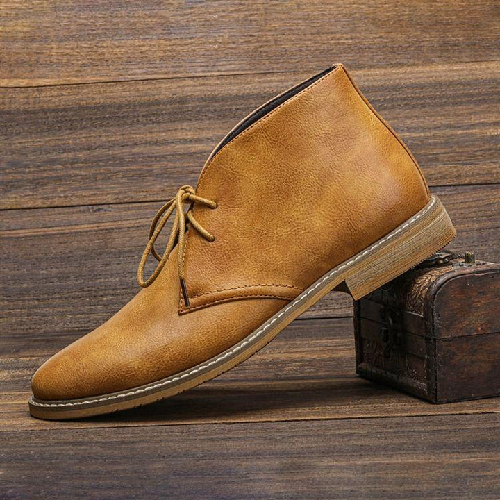 Heren Veterschoenen Chukka Boots - Klassieke Enkellaarzen