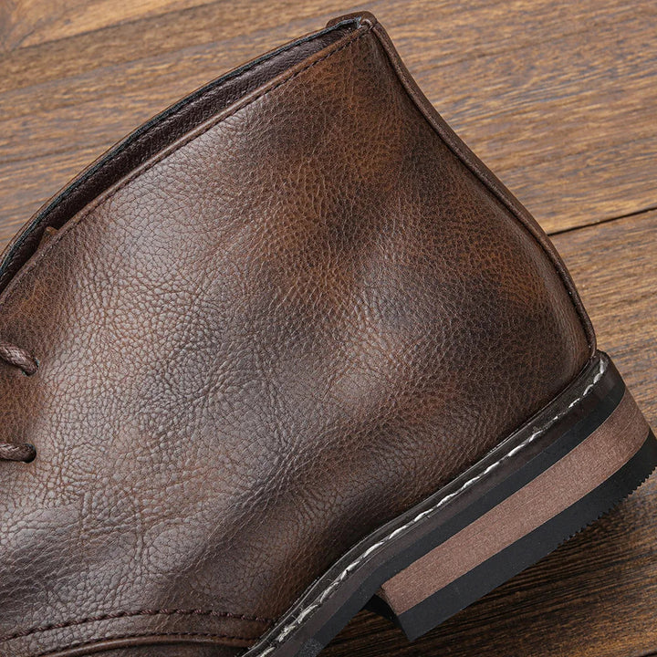 Heren Veterschoenen Chukka Boots - Klassieke Enkellaarzen