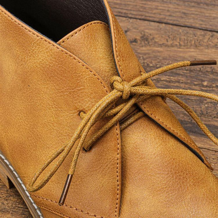 Heren Veterschoenen Chukka Boots - Klassieke Enkellaarzen