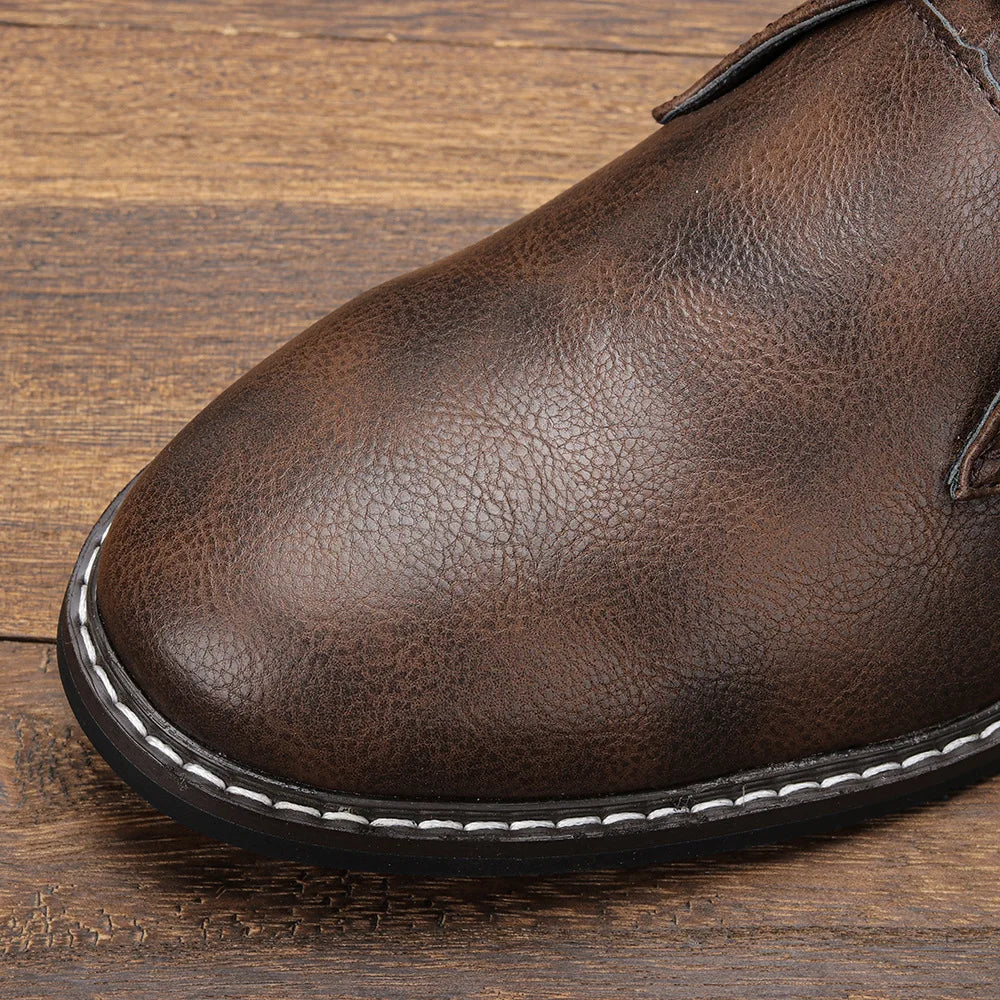 Heren Veterschoenen Chukka Boots - Klassieke Enkellaarzen