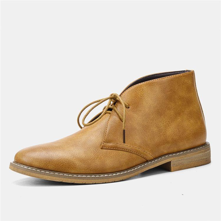 Heren Veterschoenen Chukka Boots - Klassieke Enkellaarzen