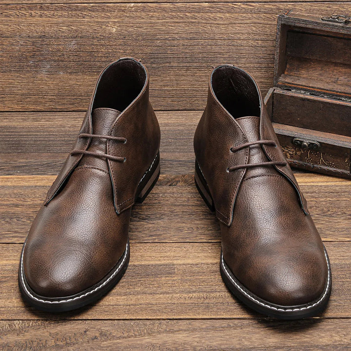 Heren Veterschoenen Chukka Boots - Klassieke Enkellaarzen