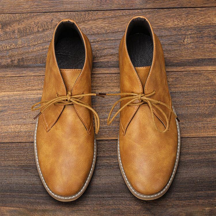 Heren Veterschoenen Chukka Boots - Klassieke Enkellaarzen