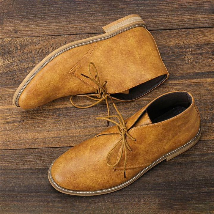 Heren Veterschoenen Chukka Boots - Klassieke Enkellaarzen