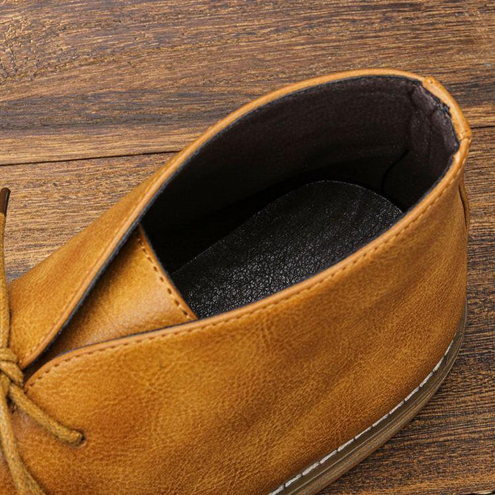 Heren Veterschoenen Chukka Boots - Klassieke Enkellaarzen