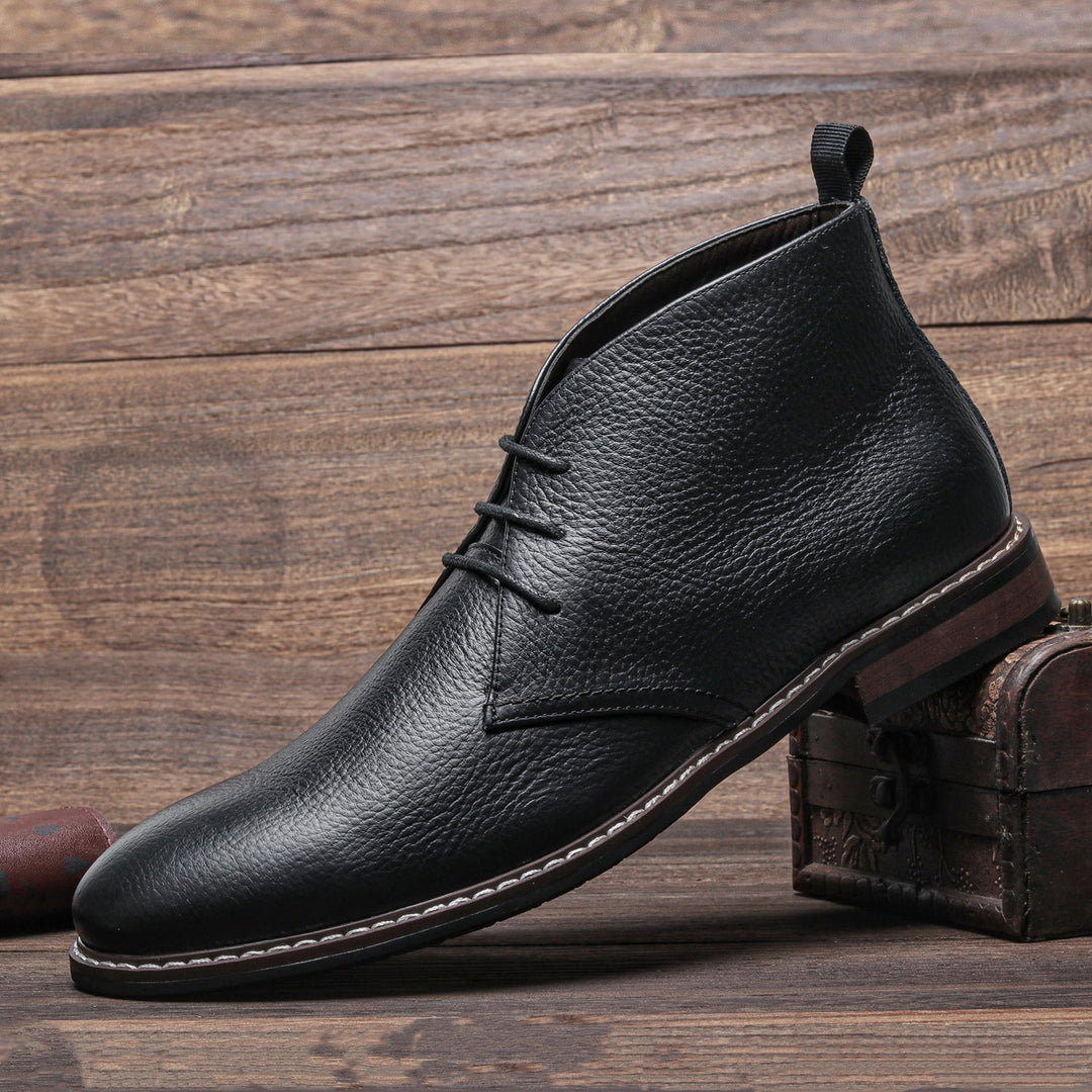 Heren Veterschoenen Chukka Boots - Klassieke Enkellaarzen