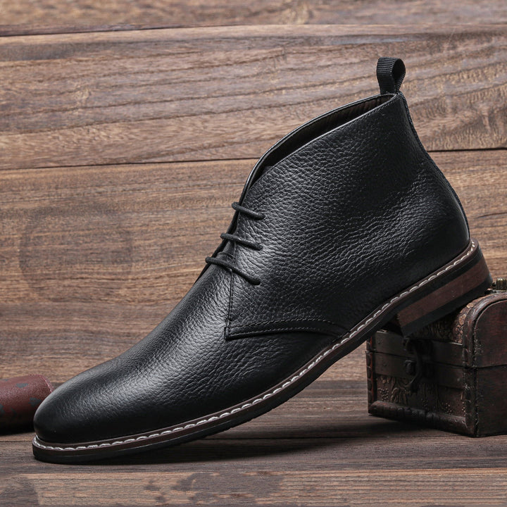 Heren Veterschoenen Chukka Boots - Klassieke Enkellaarzen