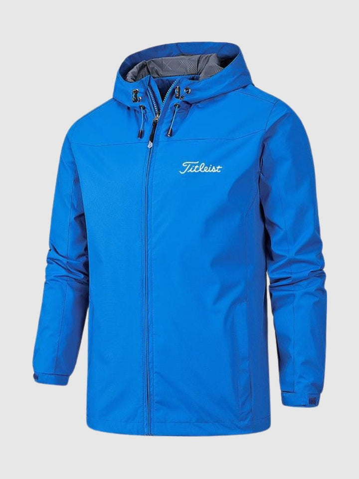 Heren Waterdichte Regenjas - Ademend en Winddicht - Blauw