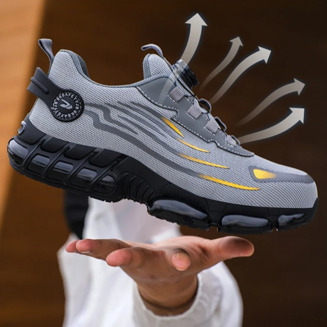 Heren werkschoenen met antislip zool - Veilig en comfortabel