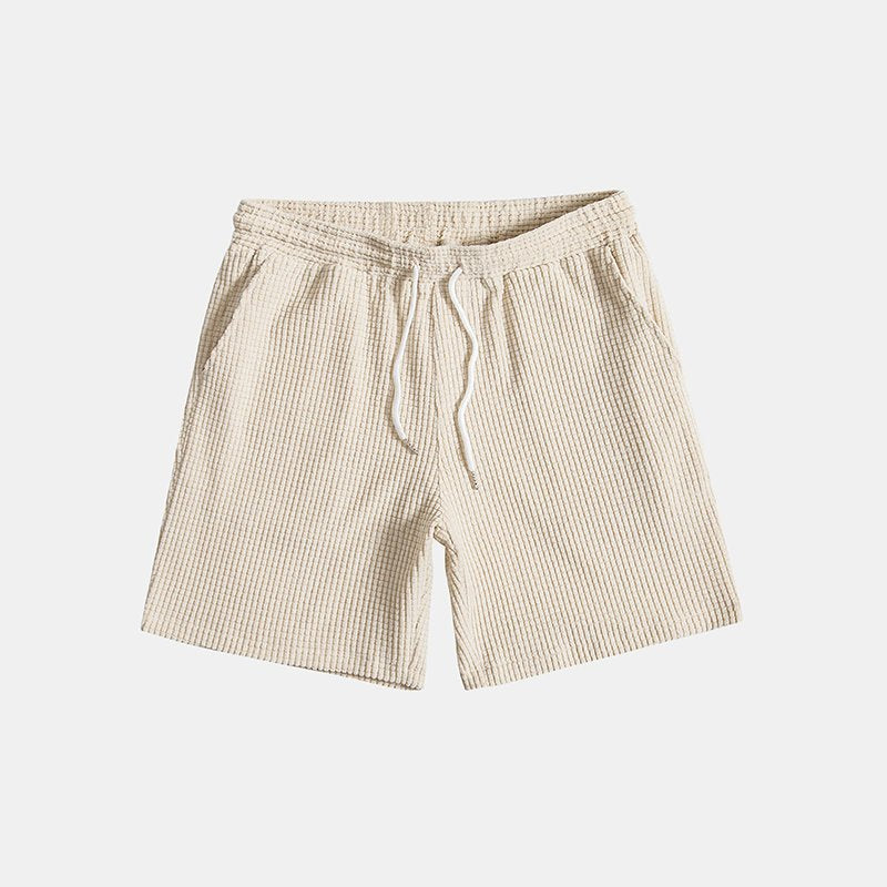 Heren Zomer Co-Ord Set - Casual Shirt en Shorts