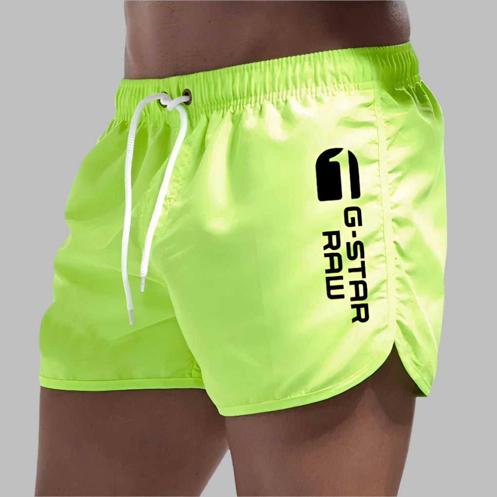Heren Zwemshort Sneldrogend - Klassiek Sportief - Groen