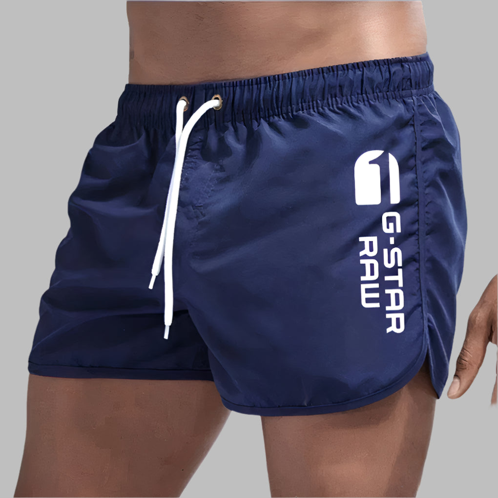 Heren Zwemshort Sneldrogend - Klassiek Sportief - Marineblauw