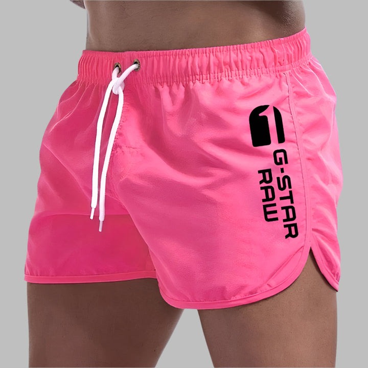 Heren Zwemshort Sneldrogend - Klassiek Sportief - Roze