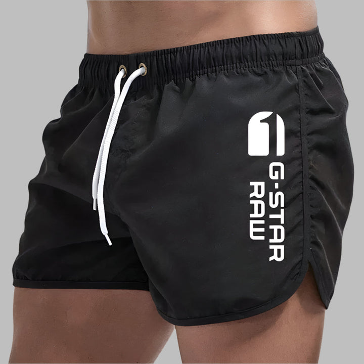 Heren Zwemshort Sneldrogend - Klassiek Sportief - Zwart