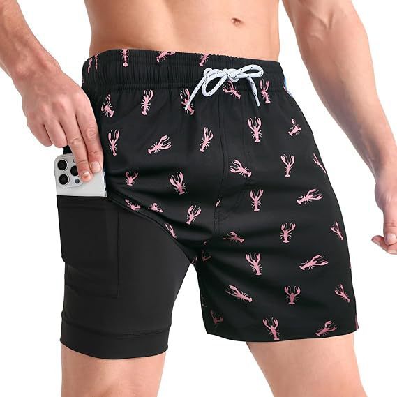 Heren Zwemshort Zomer - Klassieke Strandstijl - Zwart