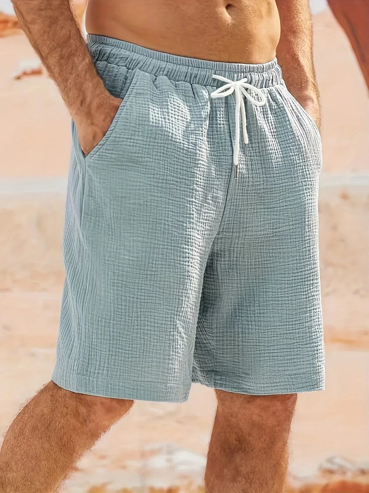 Heren Zwemshorts Sneldrogend - Klassieke Strandstijl