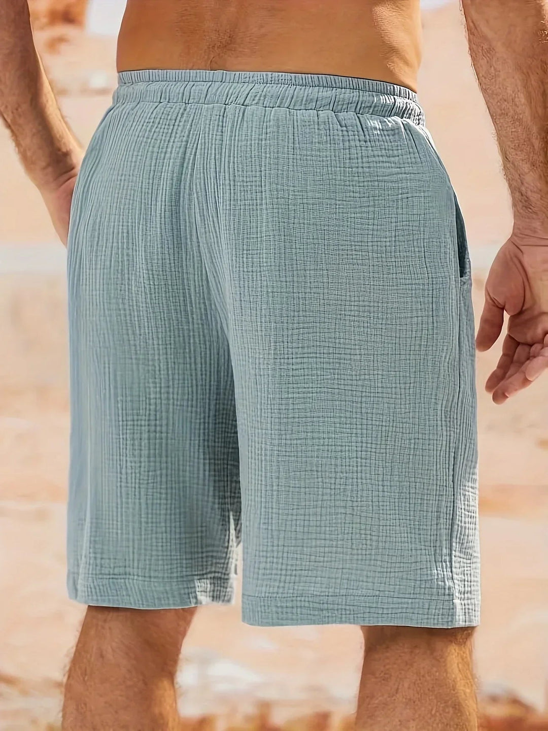 Heren Zwemshorts Sneldrogend - Klassieke Strandstijl