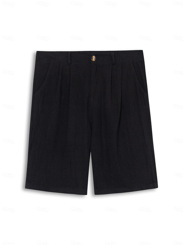 Heren Short | Elegant | Omgeslagen Zoom | Zomer
